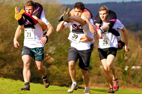 carrera de parejas