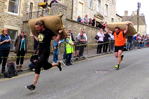 carrera de sacos