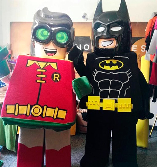 Batman y Robin de Lego