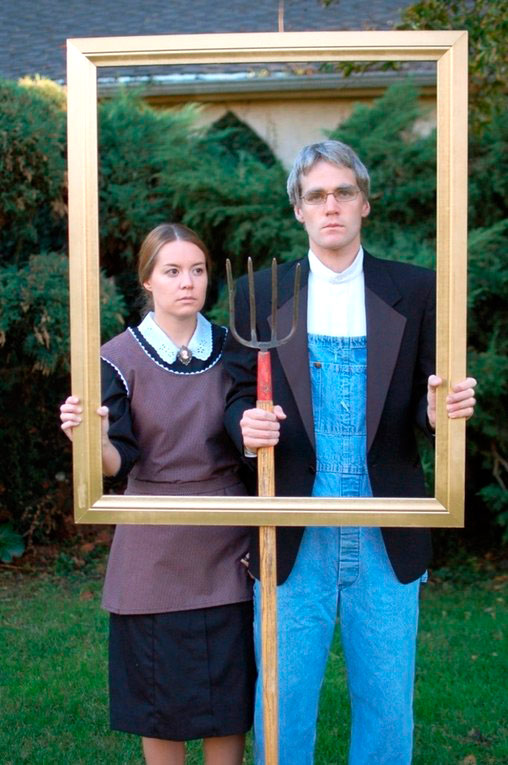 Cuadro 'American Gothic' de Grant Wood