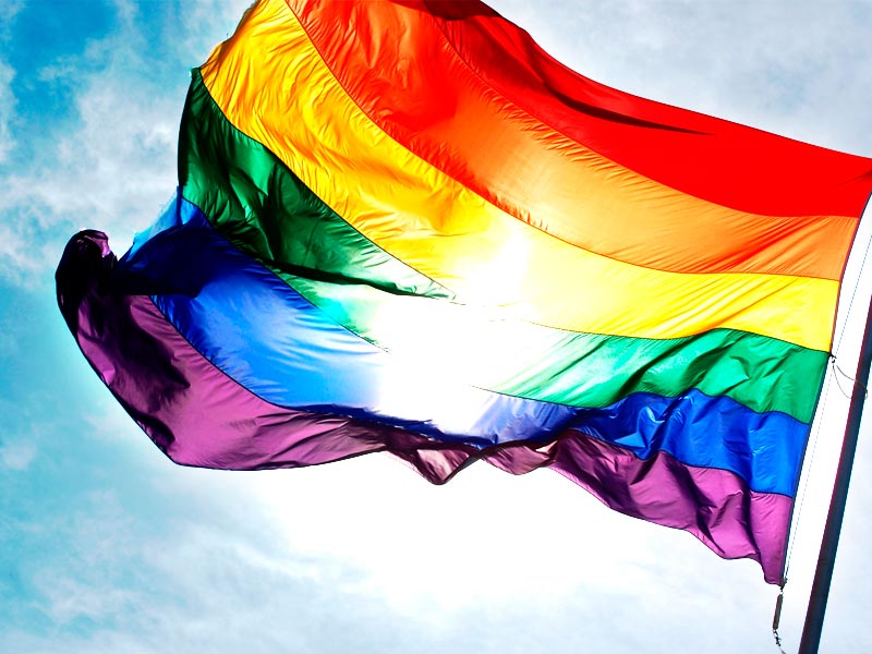 El significado de los 8 colores de la bandera LGTB