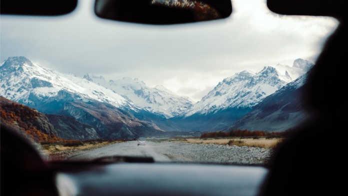 Una de las carreteras hermosas de Argentina.