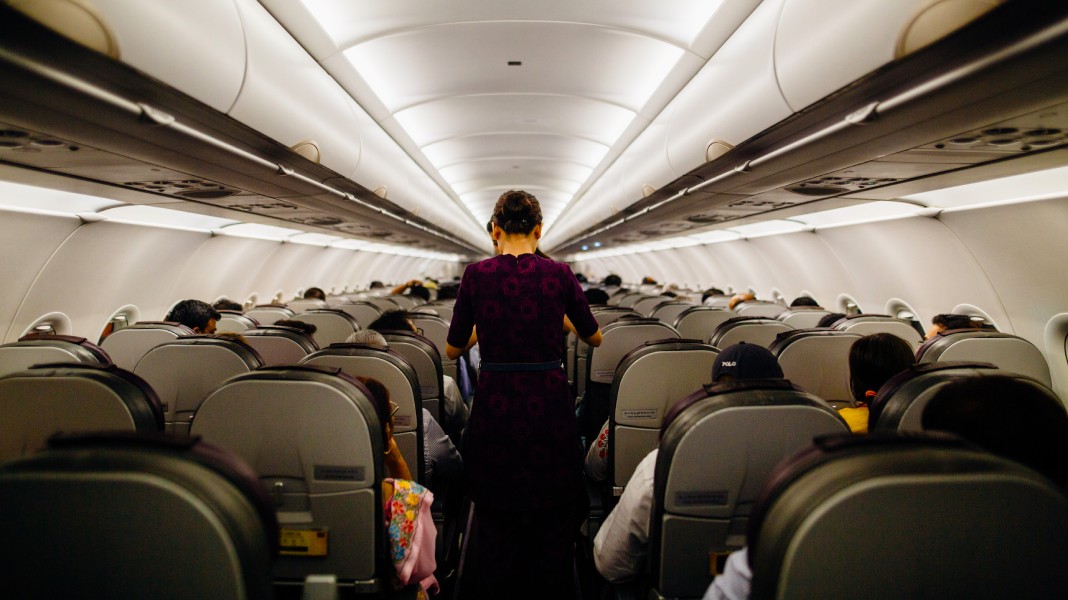 Comida de avión.