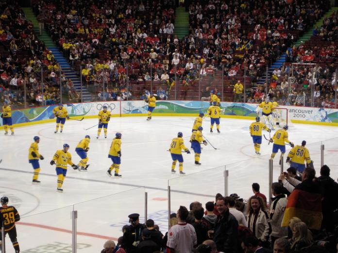 Equipo sueco de Hockey.