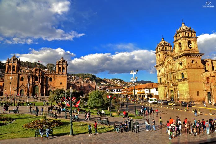 La ciudad de Cusco.