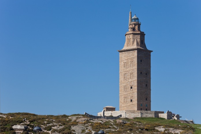 Torre de Hércules, uno de los faros famosos.