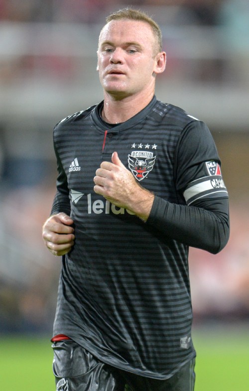 Fotografía ampliada del jugador Wayne Rooney.