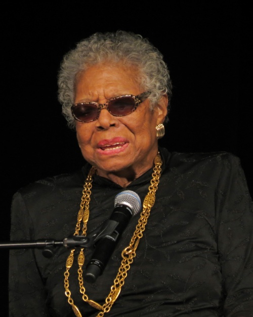 Maya Angelou hablando en la NYC en el 2016
