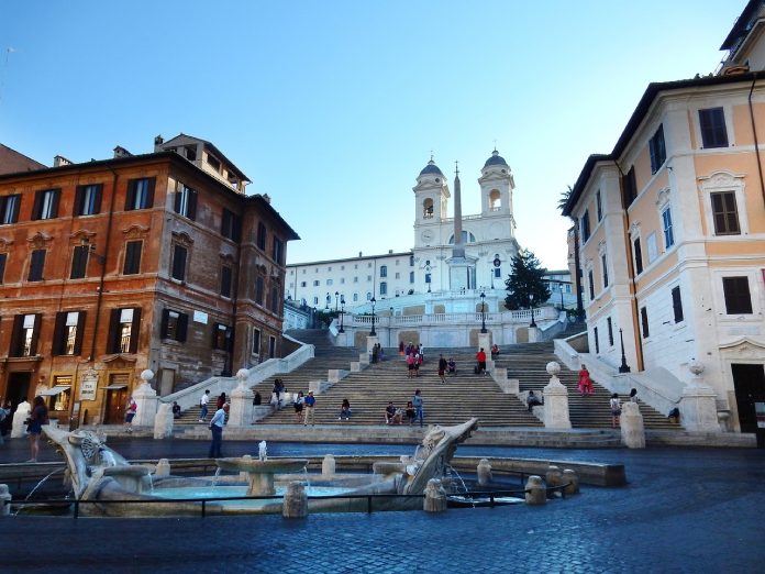 Roma romántica: La Plaza de España