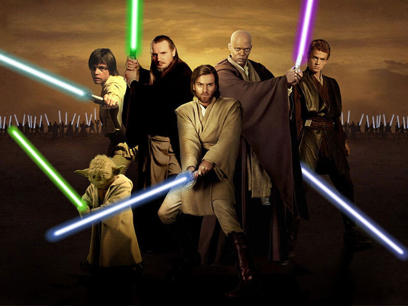¿Cómo funcionan los sables láser de los caballeros Jedi?