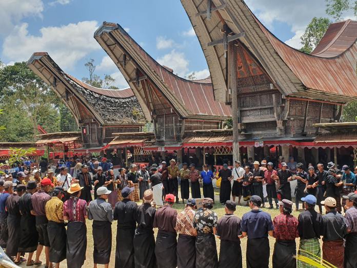 Ceremonia Rambú Solo, de los Toraja.